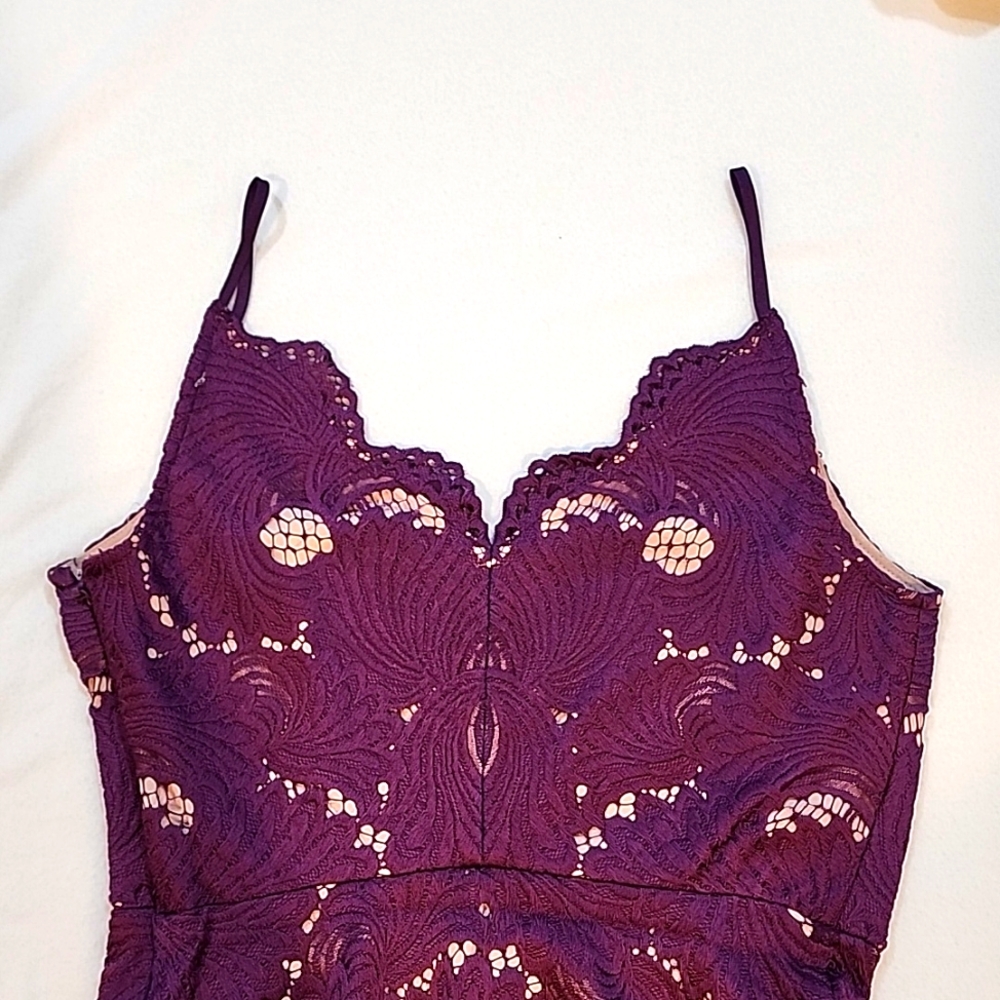 Moulinette Soeurs Dress Size 2 Purple Anthropologie